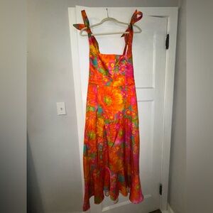 Show Me Your MuMu Colorful Floral Dress
